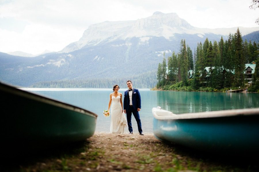 Emerald Lake Lodge summer wedding from Naturally Chic | Photo by T.LAW Photography