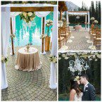 Rustic Mountain Wedding Elegance at Emerald Lake Lodge from Naturally Chic | photo by f8 Photography Inc.