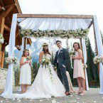 Rustic Mountain Wedding Elegance at Emerald Lake Lodge from Naturally Chic | photo by f8 Photography Inc.