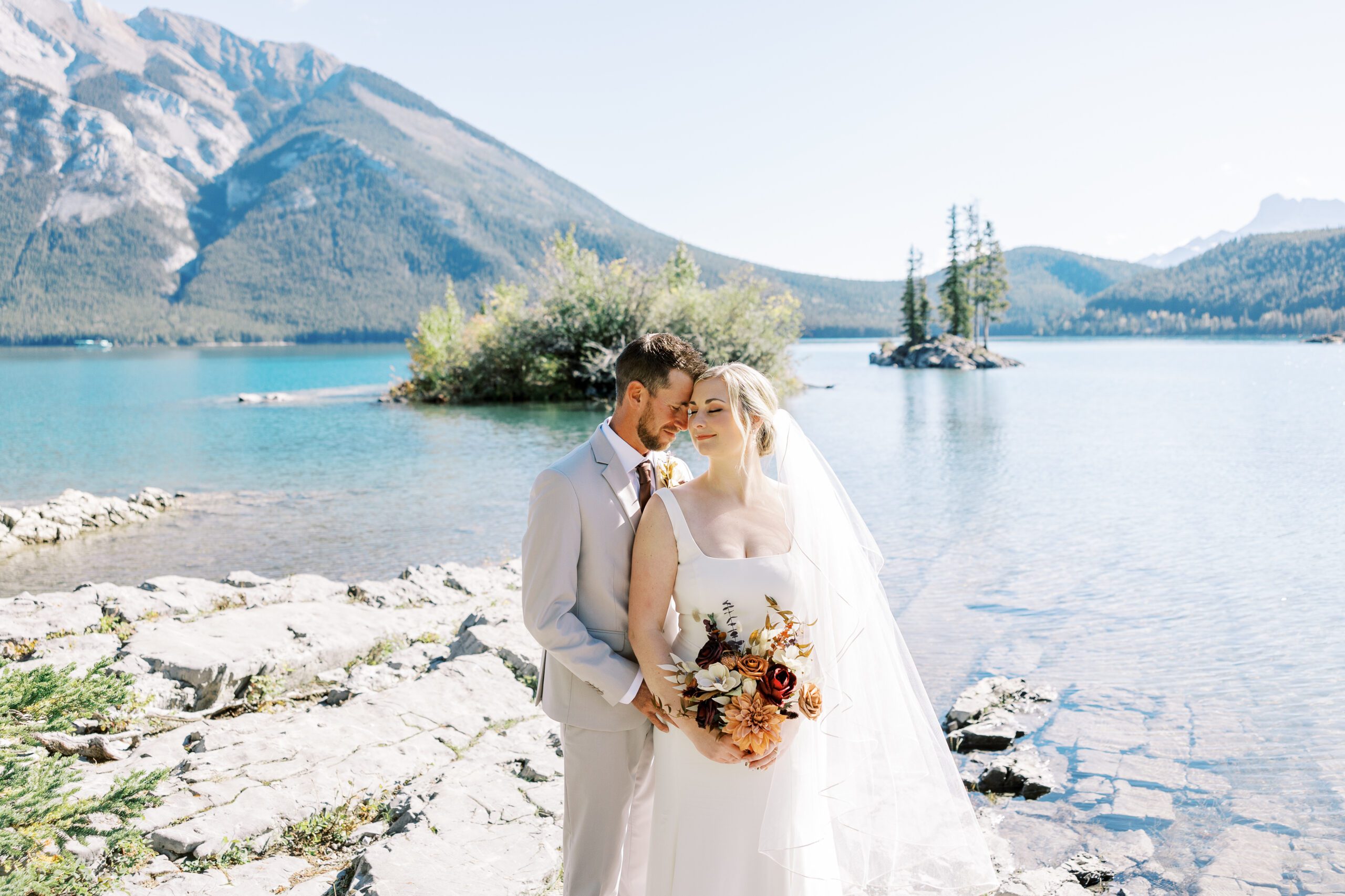 Banff Elopement Naturally Chic Banff Micro Weddings Elopements