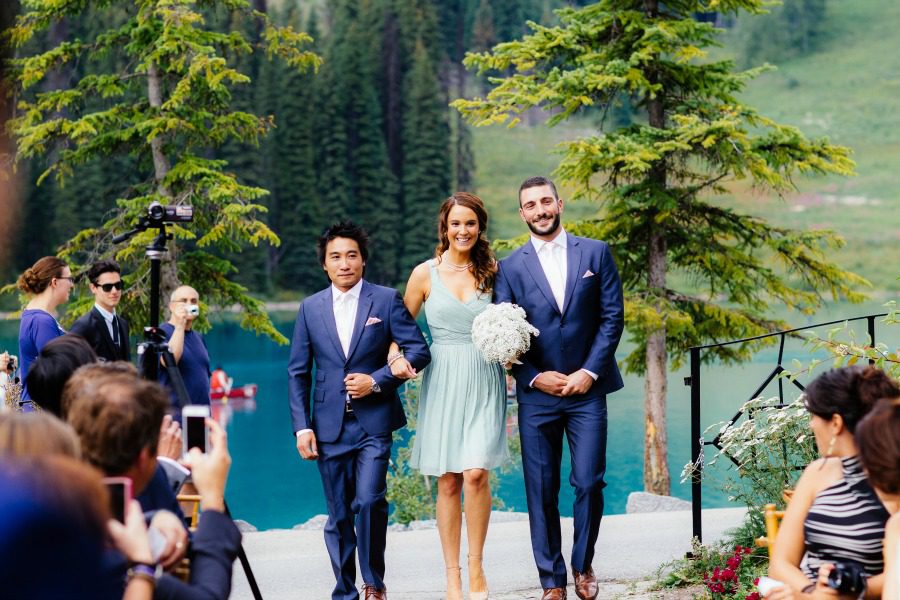Elegant Summer wedding at Emerald Lake Lodge from Naturally Chic | Photo by T.LAW Photography