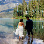 Emerald Lake Wedding by Naturally Chic | Photo by T.LAW Photography