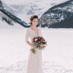 Lake Louise winter boho wedding from Naturally Chic | www.naturallychic.ca | Photo by Darren Roberts Photography