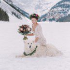 Lake Louise winter wedding by Naturally Chic | Photo by Darren Roberts Photography