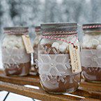 hot chocolate favor by Naturally Chic (www.naturallychic.ca) | Photo by Orange Girl